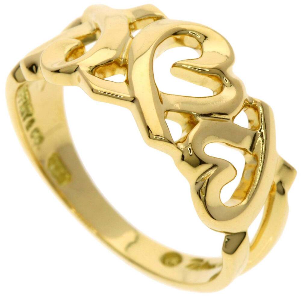 TIFFANY 18k Gold Heart Ring - Picture 1 of 7